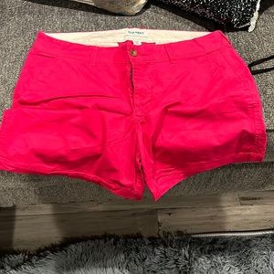 Old Navy hot pink short